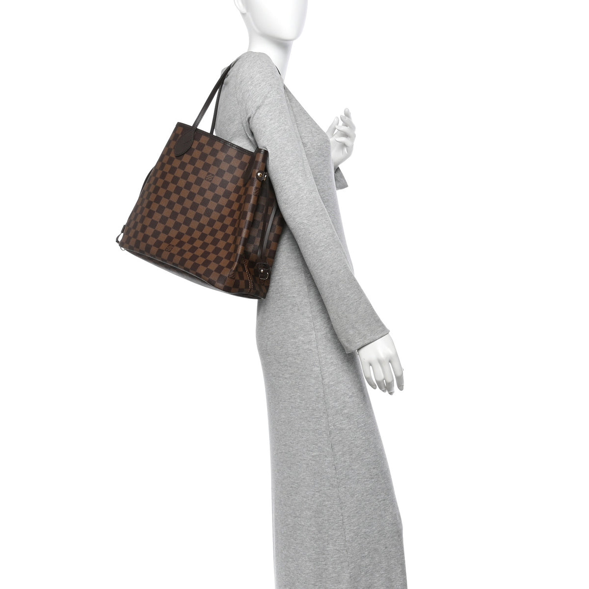 Louis Vuitton Damier Ebene Neo Neverfull MM 3 of 19