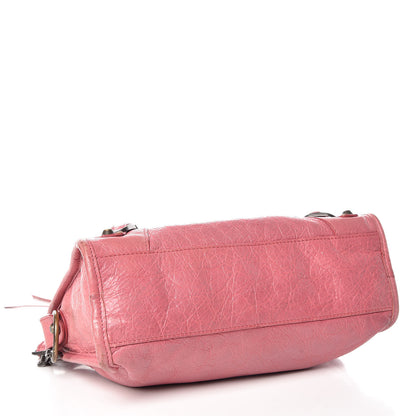 Balenciaga Agneau Classic Hardware Mini City Rose Bombon Raspberry 4 of 26