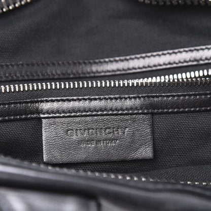 Givenchy Calfskin Crocodile Embossed Medium Nightingale Black 5 of 11