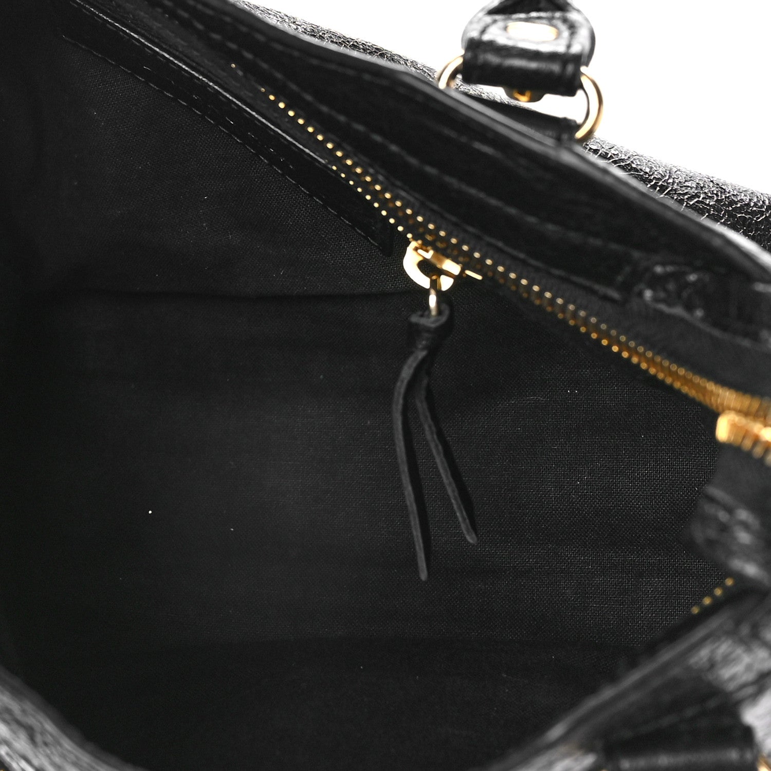 Balenciaga Agneau Classic Gold Hardware Mini City Black 5 of 9