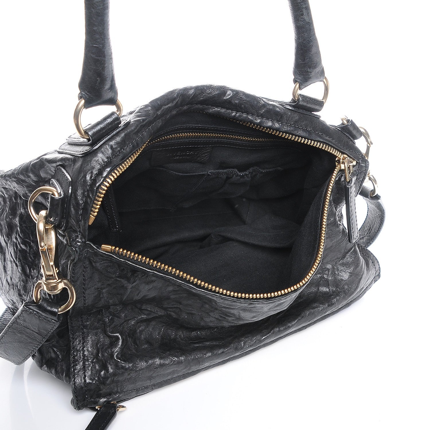Givenchy Tumbled Sheepskin Medium Pandora Black 6 of 9