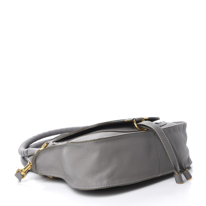 Chloe Calfskin Small Marcie Satchel Cashmere Grey 5 of 12
