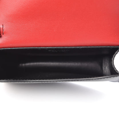 Prada City Calfskin Micro Reversible Belt Removable Bag Black Fuoco 5 of 10
