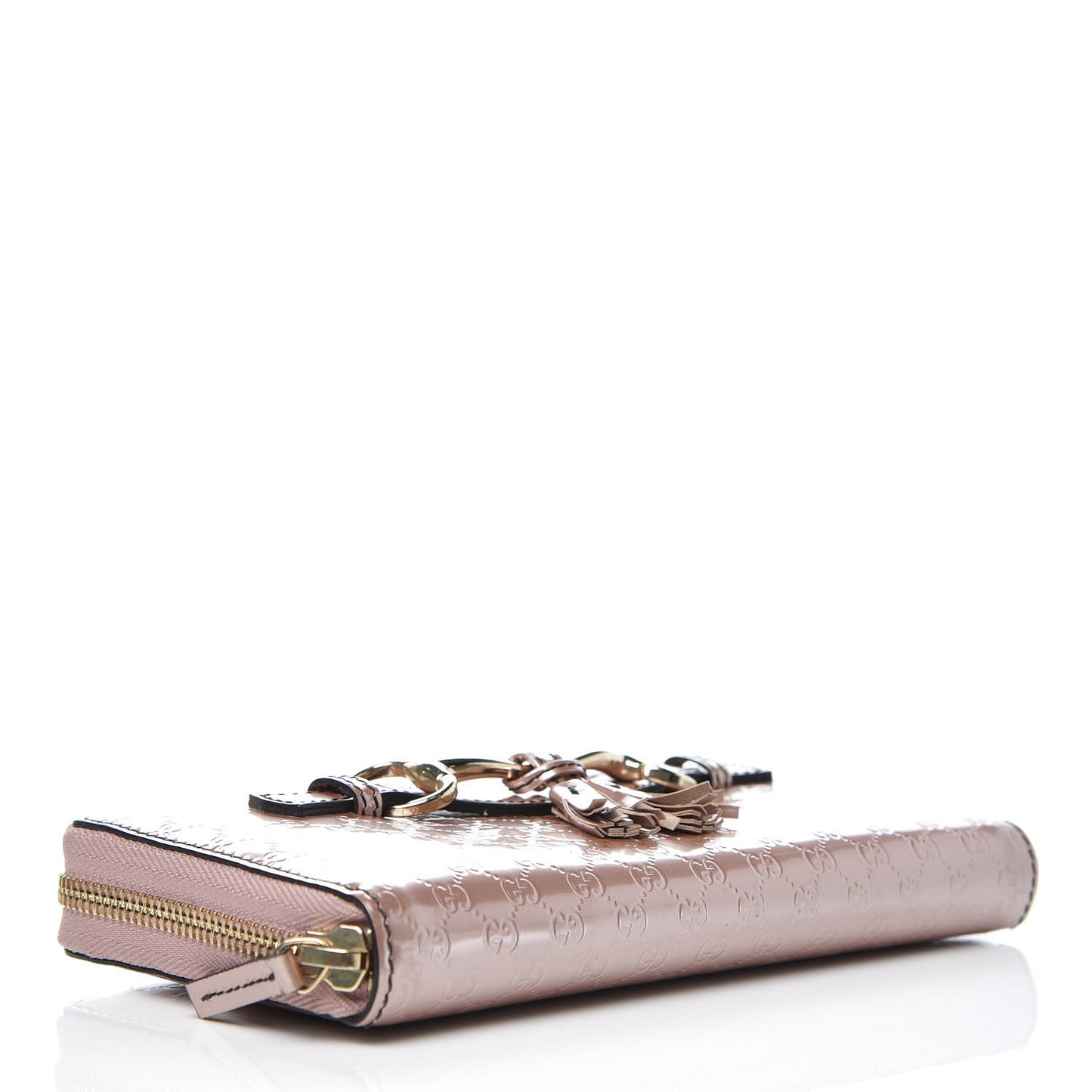 Shine Microguccissima Emily Zip Around Wallet Dark Cipria