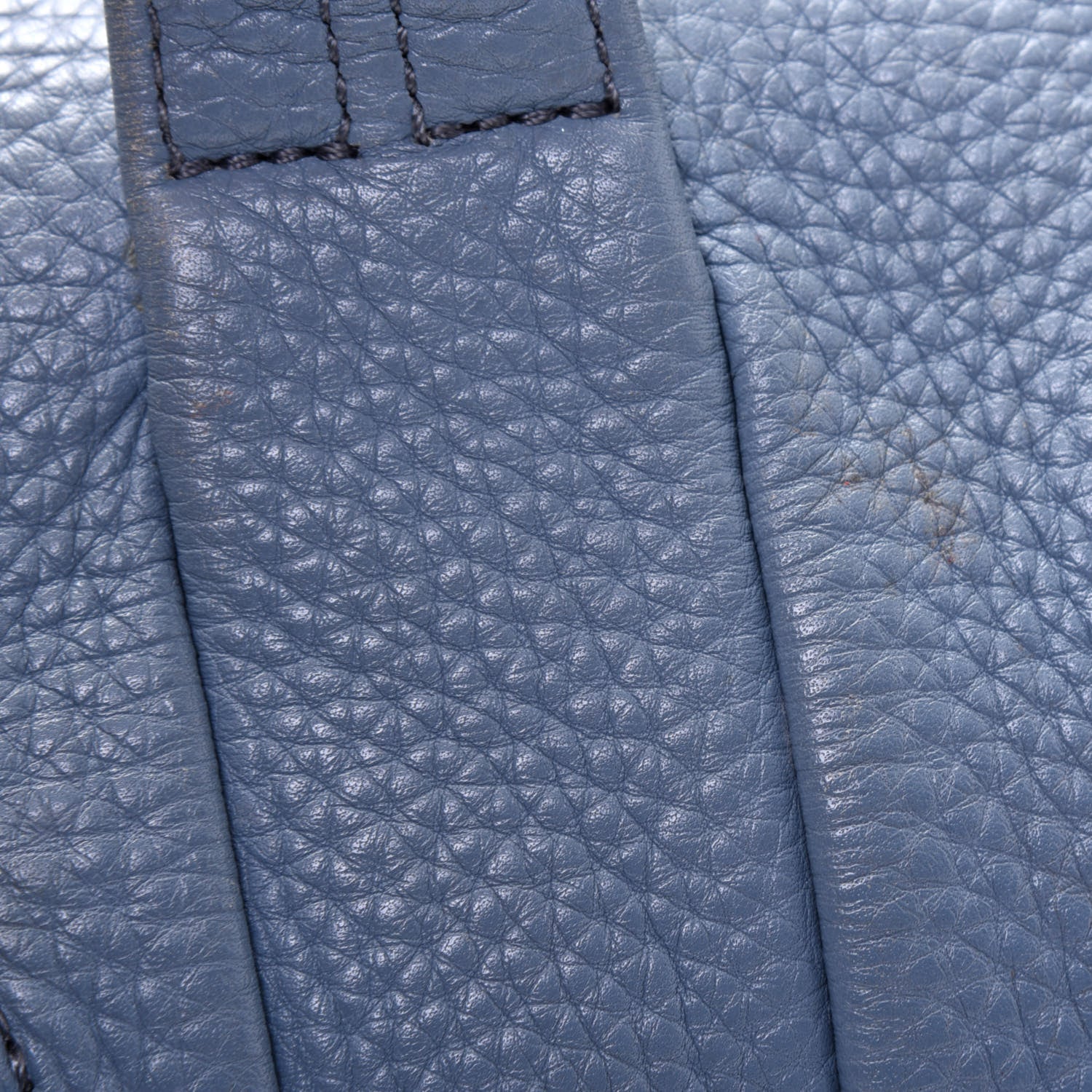 Alexander Wang Pebbled Lambskin Rockie Blue Pale Gold Hardware 16 of 24