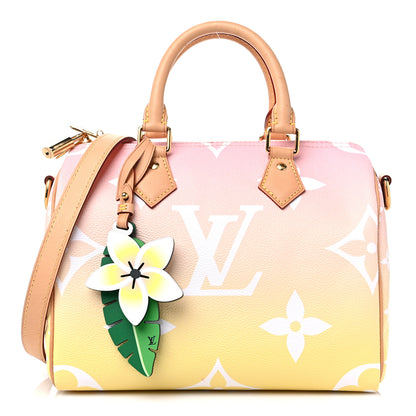 Louis Vuitton Monogram Giant By The Pool Speedy Bandouliere 25 Light Pink 1 of 19