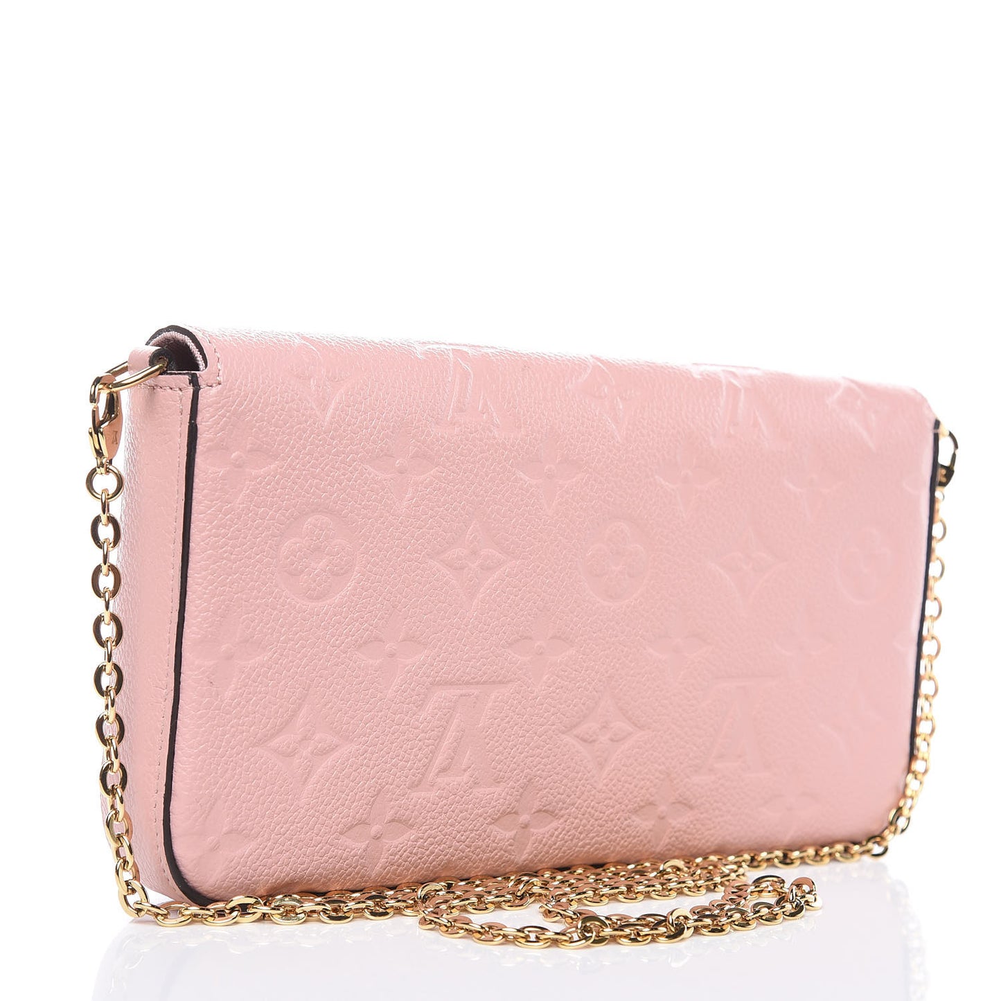 Empreinte Pochette Felicie Chain Wallet Rose Poudre