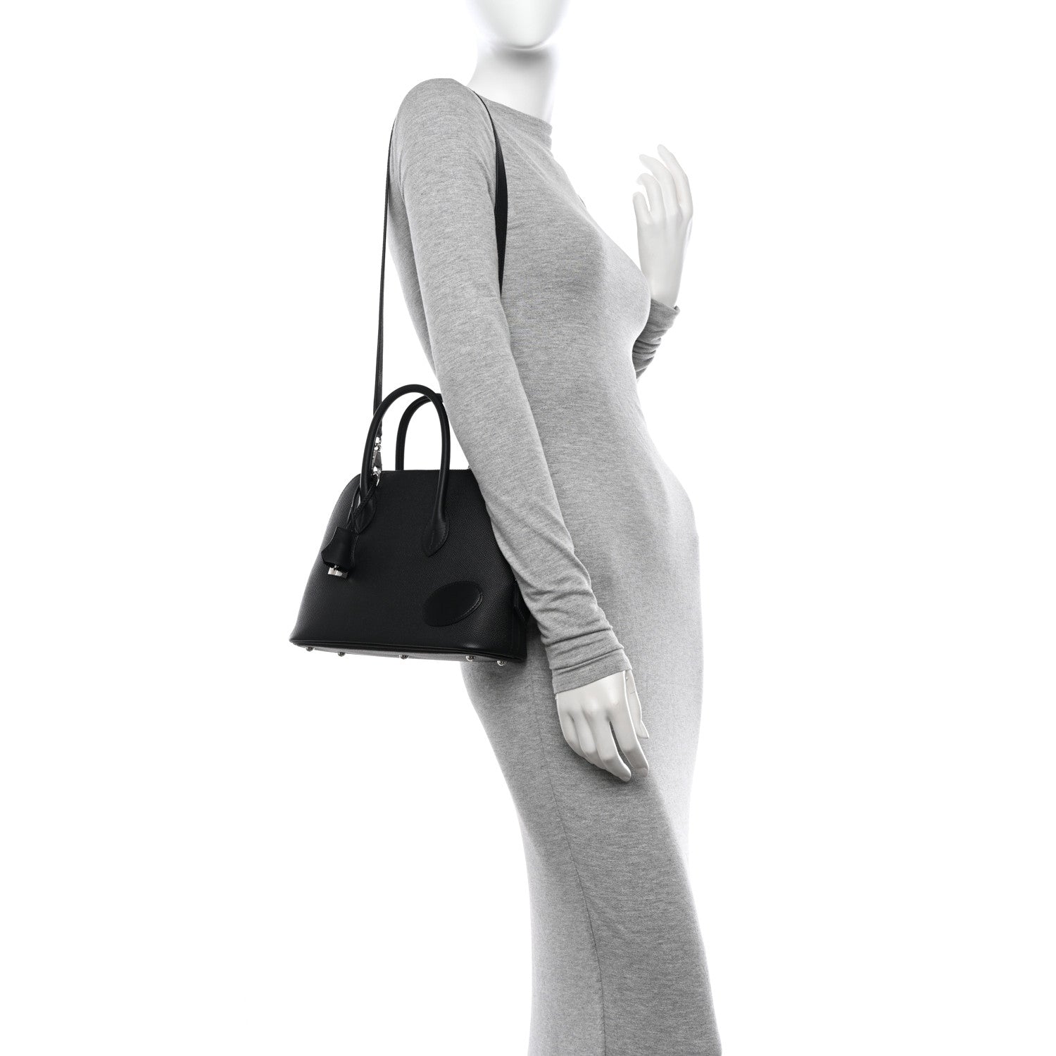 Hermes Epsom Swift Vache Hunter En Desordre 1923 Bolide 25 Black 2 of 11