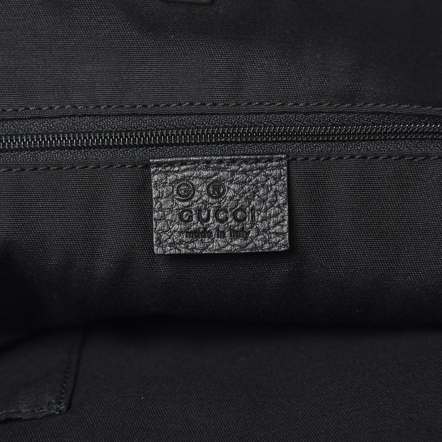 Gucci Monogram Large Abbey Tote Black 6 of 10