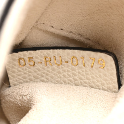 Christian Dior Grained Calfskin Mini Saddle Bag White 6 of 9