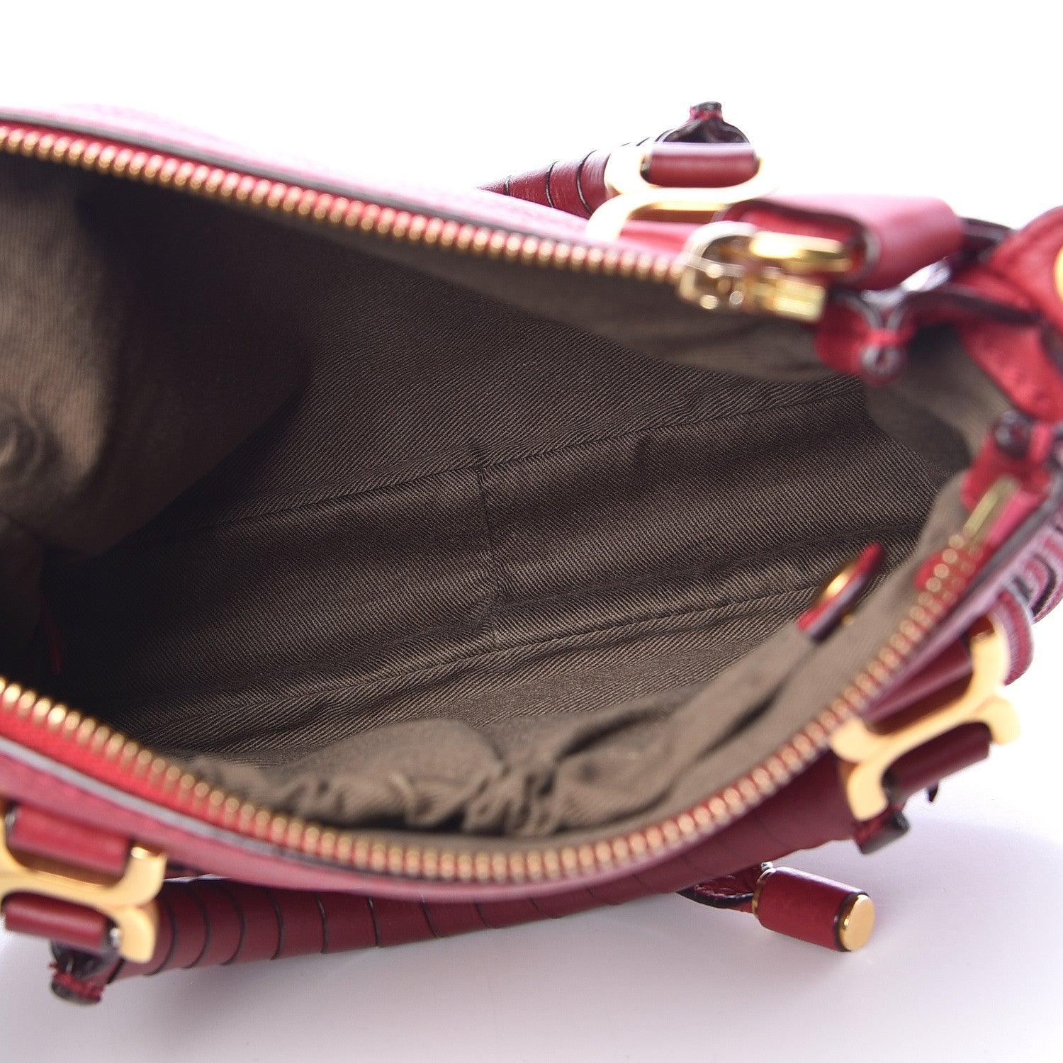Chloe Calfskin Mini Marcie Satchel Garnet 5 of 15