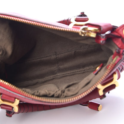 Chloe Calfskin Mini Marcie Satchel Garnet 5 of 15