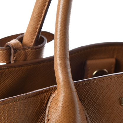Prada Saffiano Cuir Open Promenade Tote Caramel 22 of 28