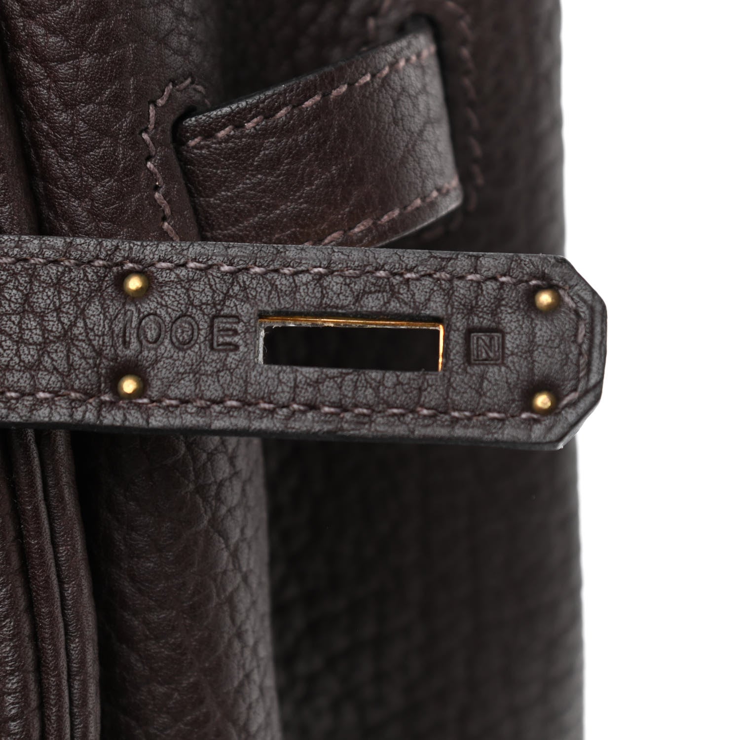 Hermes Fjord Birkin 35 Chocolate 7 of 9