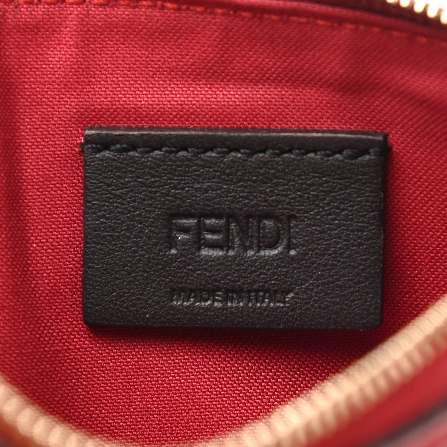 Fendi Vitello Cruise F is Fendi Zip Card Holder Fragola 6 of 9
