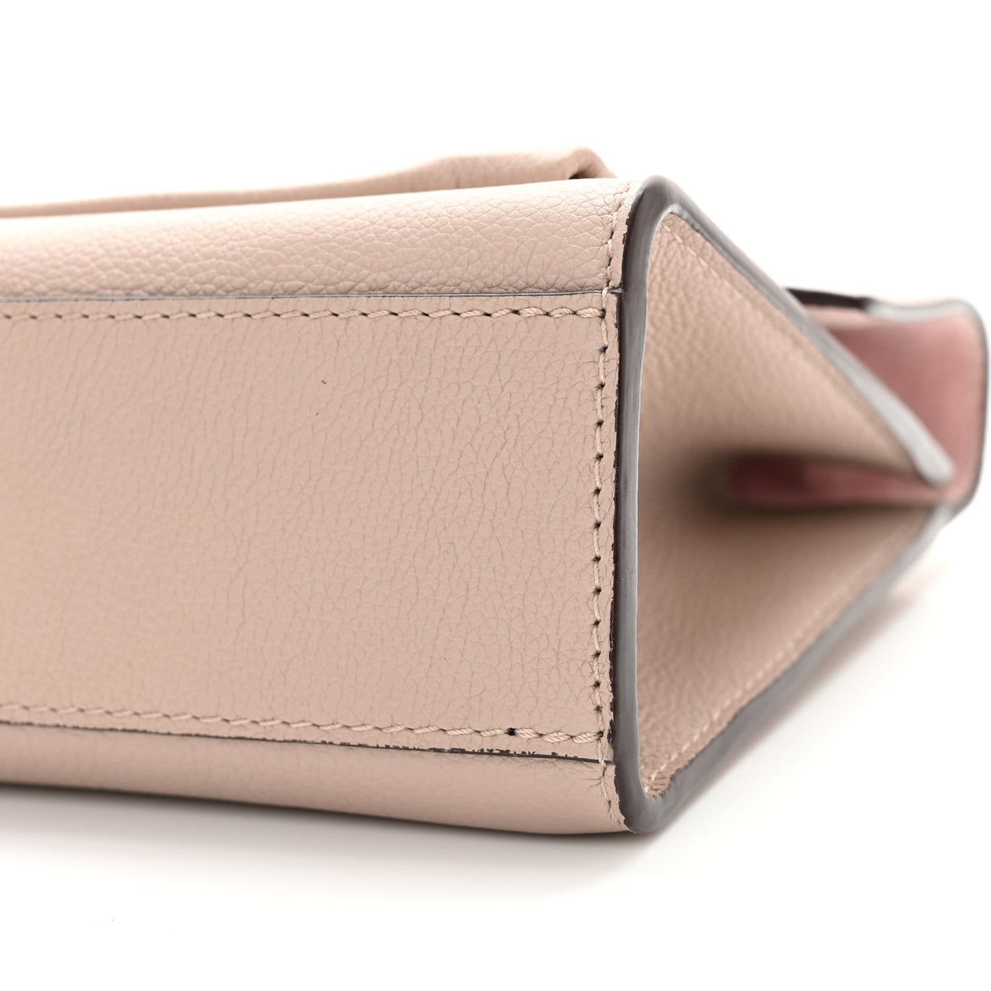 Soft Calfskin Mylockme Chain Bag BB Greige
