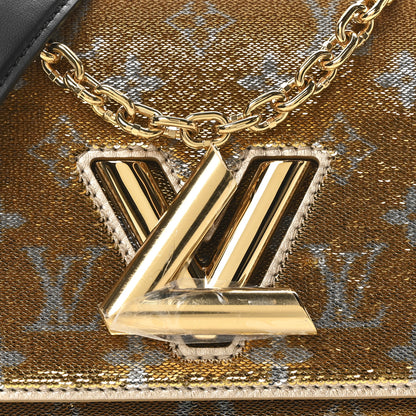 Louis Vuitton Monogram Sequins Twist PM Gold Silver 8 of 10