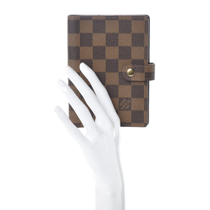 Louis Vuitton Damier Ebene Small Ring Agenda Cover 2 of 8