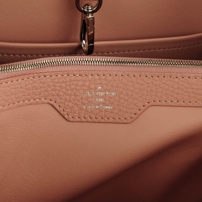 Louis Vuitton Taurillon Capucines MM Magnolia 6 of 7