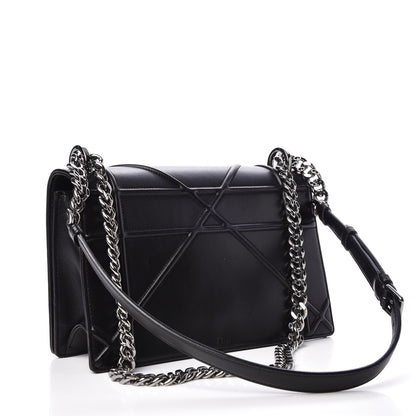Christian Dior Lambskin Medium Diorama Flap Bag Black 3 of 8