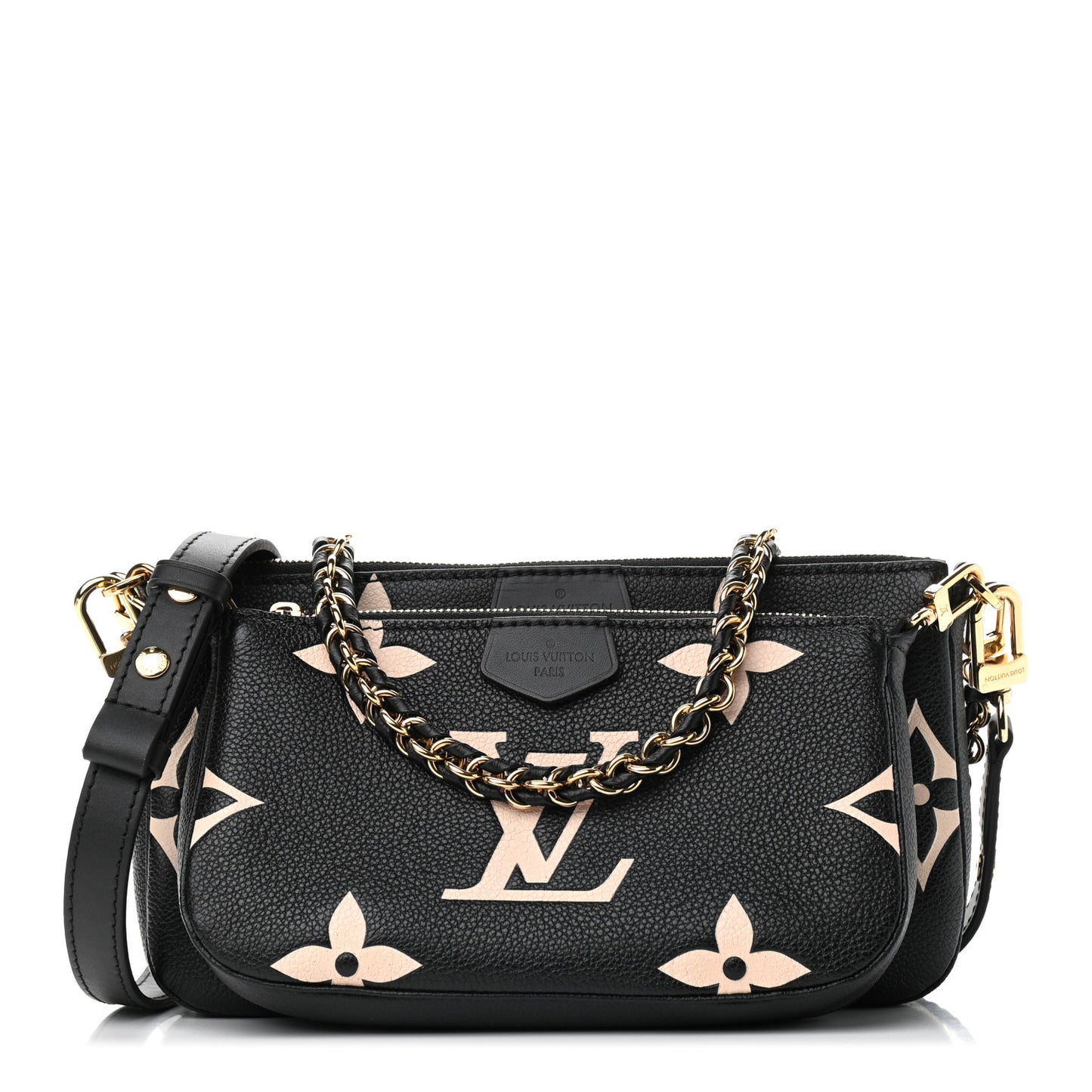 Empreinte Monogram Giant Multi Pochette Accessories Black Beige