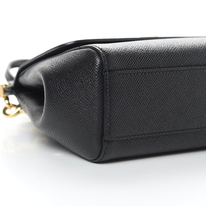 Dolce & Gabbana Dauphine Mini Miss Sicily Satchel Black 8 of 10