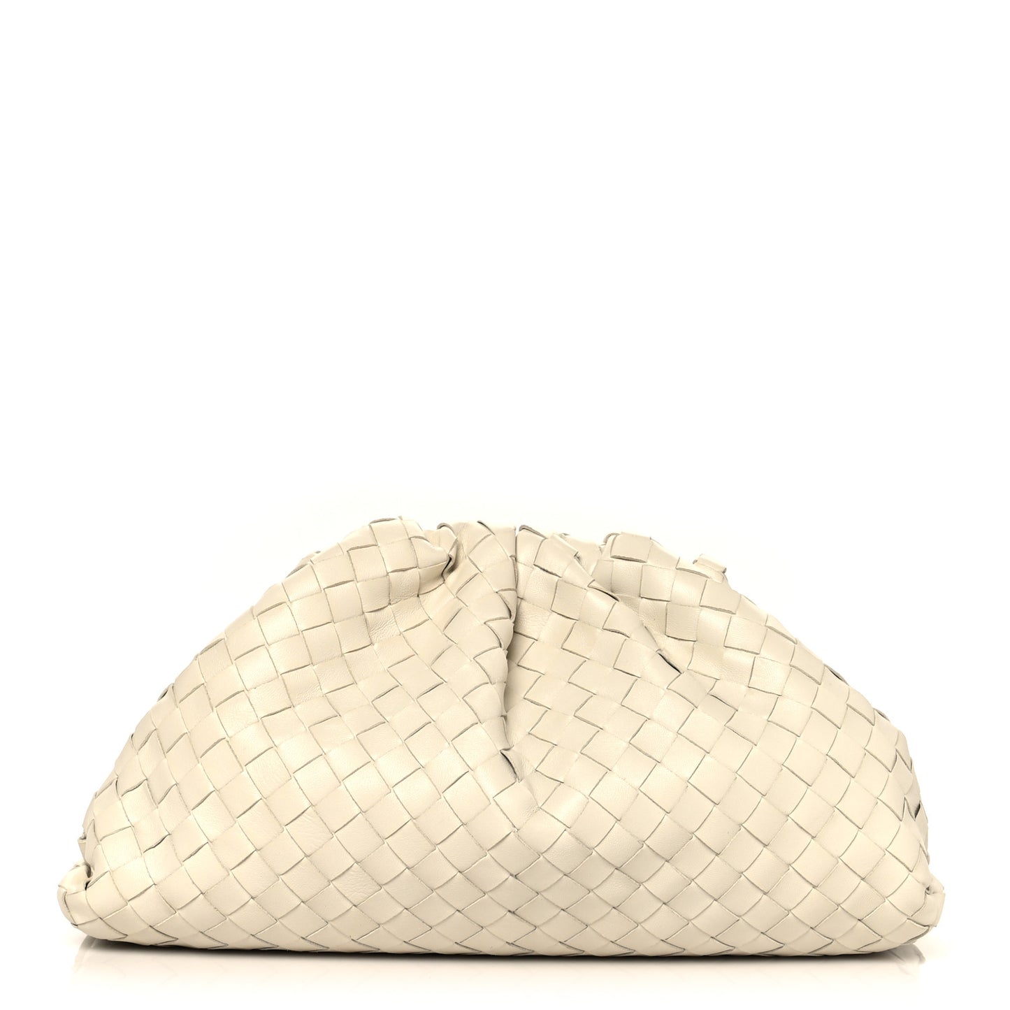 Nappa Maxi Intrecciato The Pouch Oversized Clutch Plaster