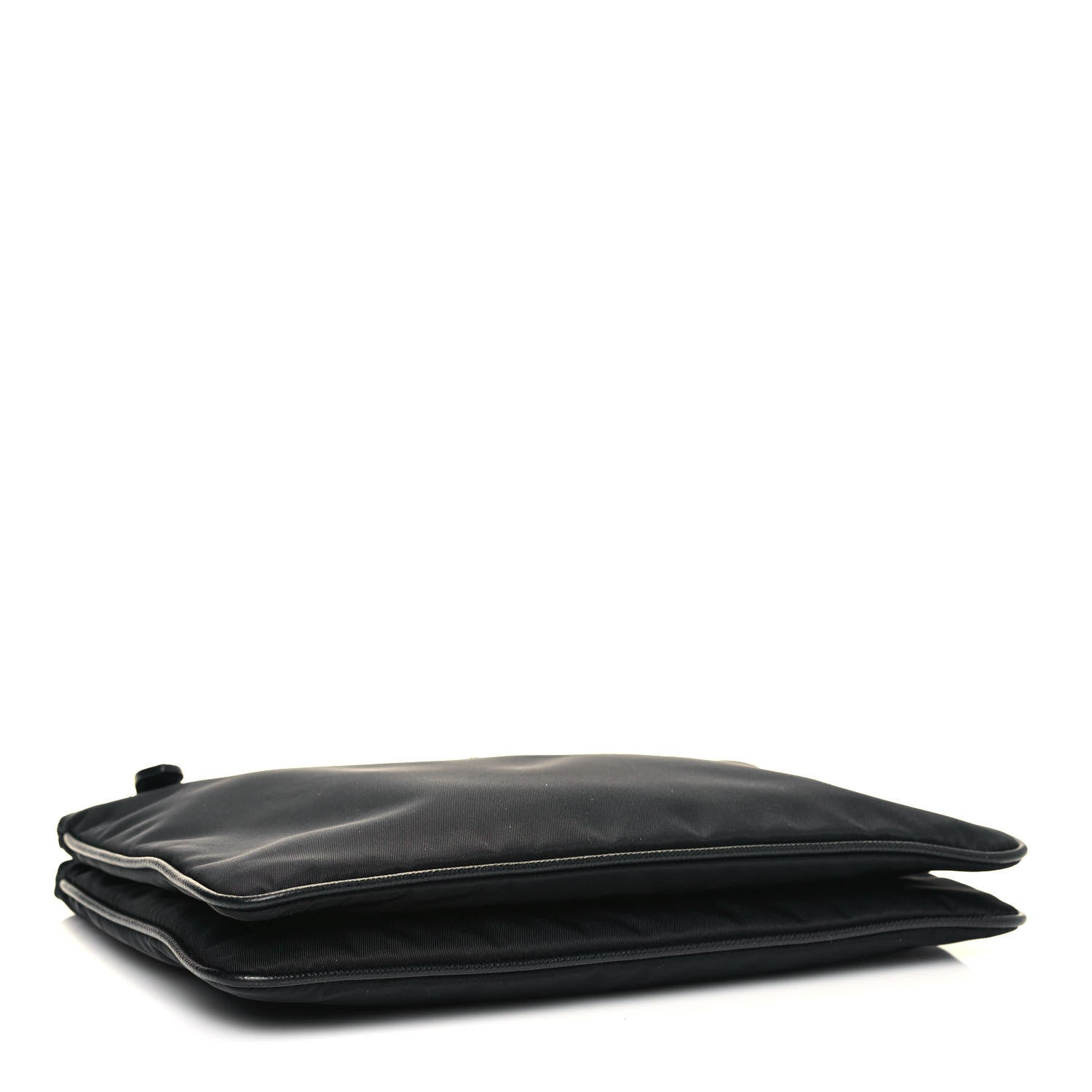 Prada Re-Nylon Saffiano Re-Edition 2000 Double Zip Crossbody Bag Black 4 of 12