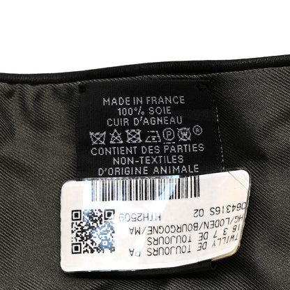 Hermes Silk 18-3-7 Forever Twilly Vert Loden Bougogne Bleu Marine 5 of 8