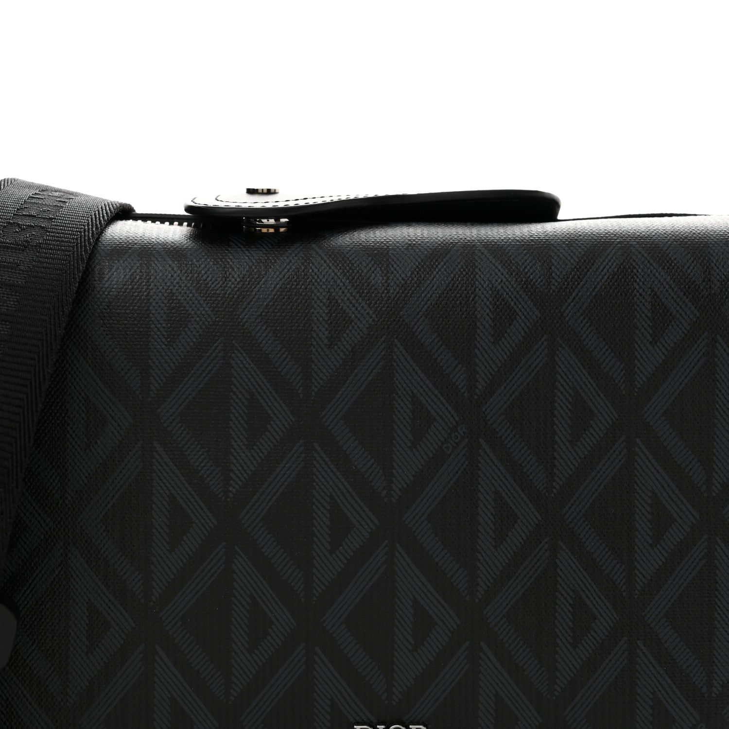 Christian Dior Canvas CD Diamond Lingot 22 Bag Black 8 of 10