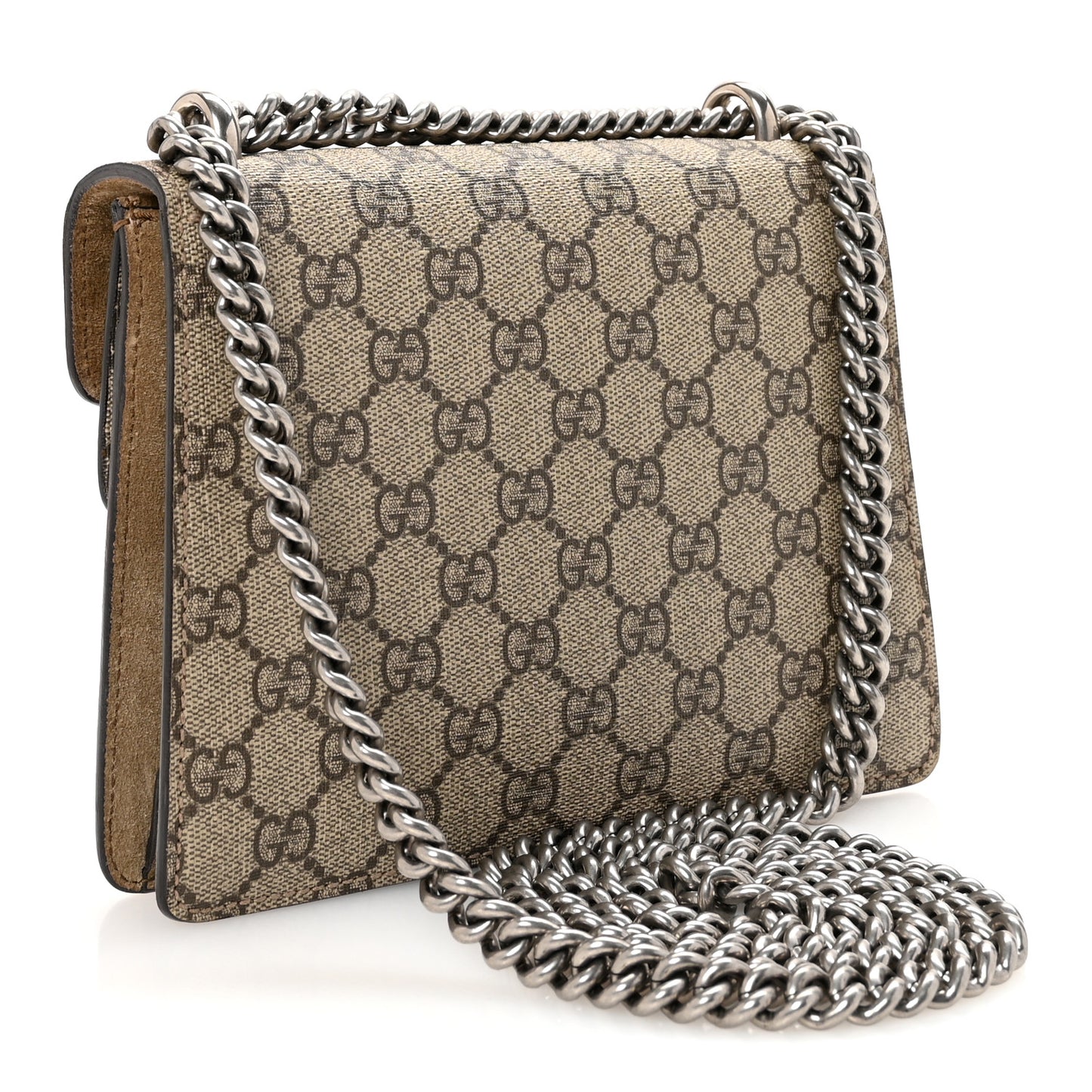 GG Supreme Monogram Mini Dionysus Shoulder Bag Taupe