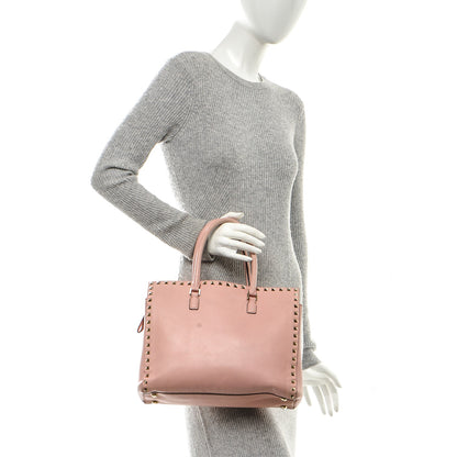 Valentino Garavani Vitello Small Rockstud Top Handle Tote Rose 2 of 7