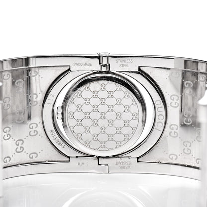 Gucci Stainless Steel Canvas 33mm Twirl Monogram Quartz Watch Brown 5 of 6