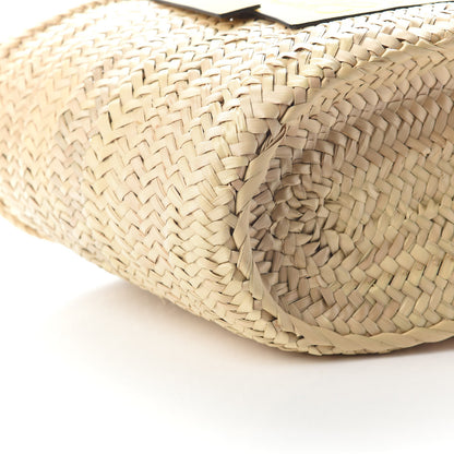 Loewe Raffia Basket Tote Bag Natural Yellow 7 of 8