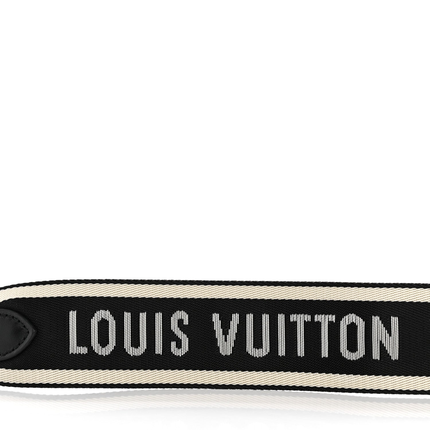 Louis Vuitton Nylon Jacquard Sporty Bandouliere Shoulder Strap Black 3 of 4