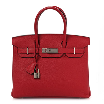Hermes Togo Birkin 30 Rouge Vif 1 of 14