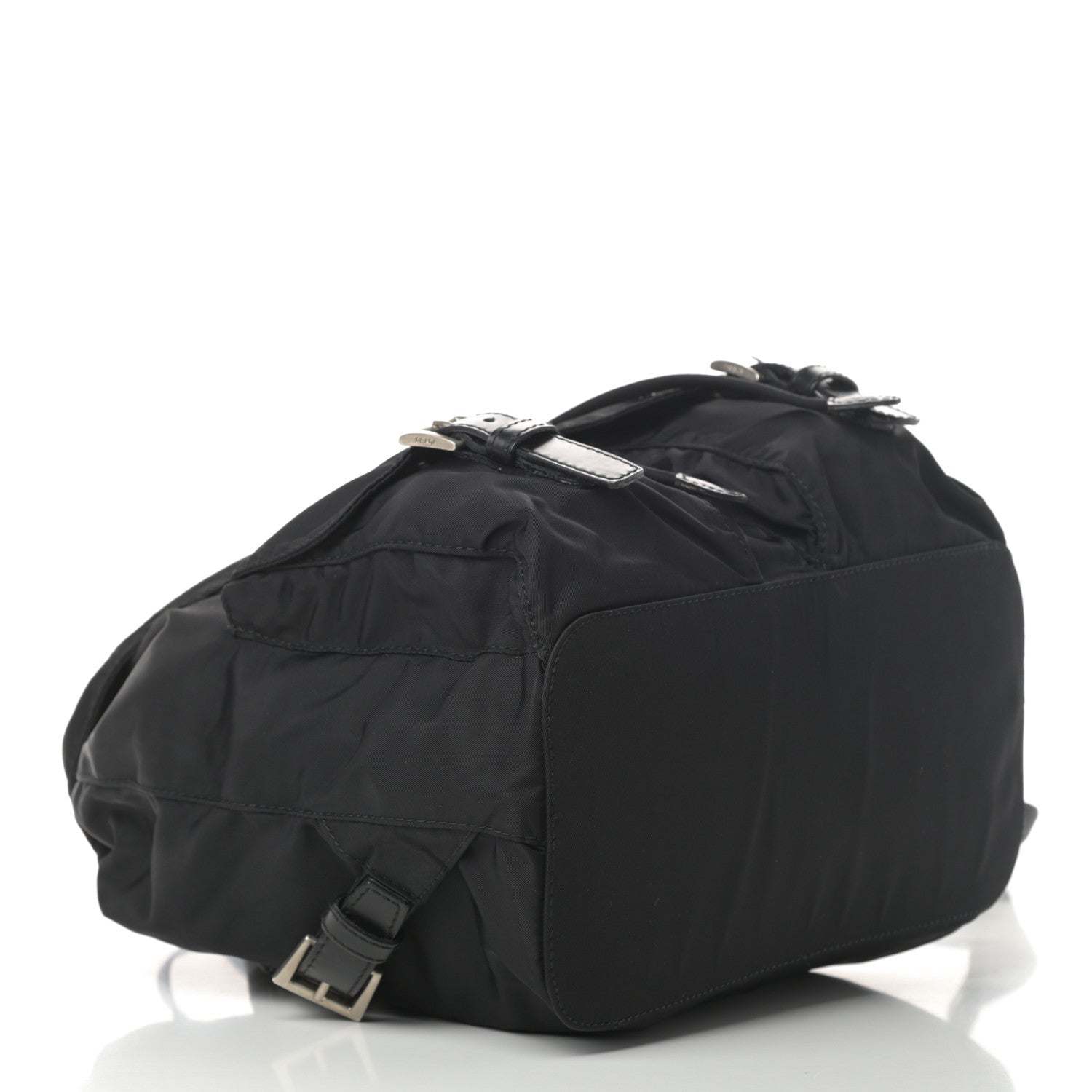 Prada Tessuto Nylon Small Backpack Black 4 of 11