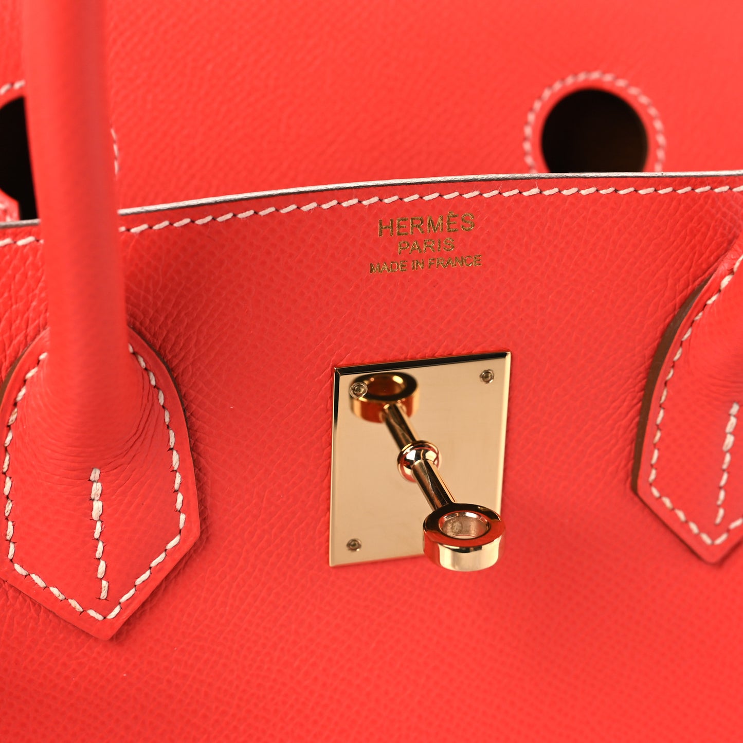 Epsom Candy Birkin 30  Rose Jaipur Gold