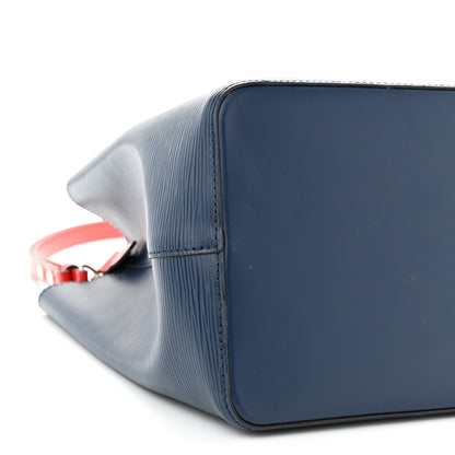 Louis Vuitton Epi Neonoe Indigo Coquelicot 9 of 11
