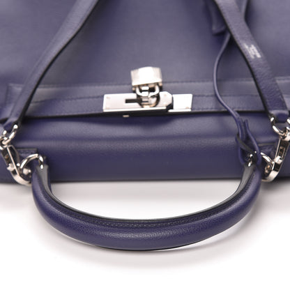 Hermes Evercolor Verso Kelly Retourne 28 Bleu Encre Bleu Zellige 13 of 41