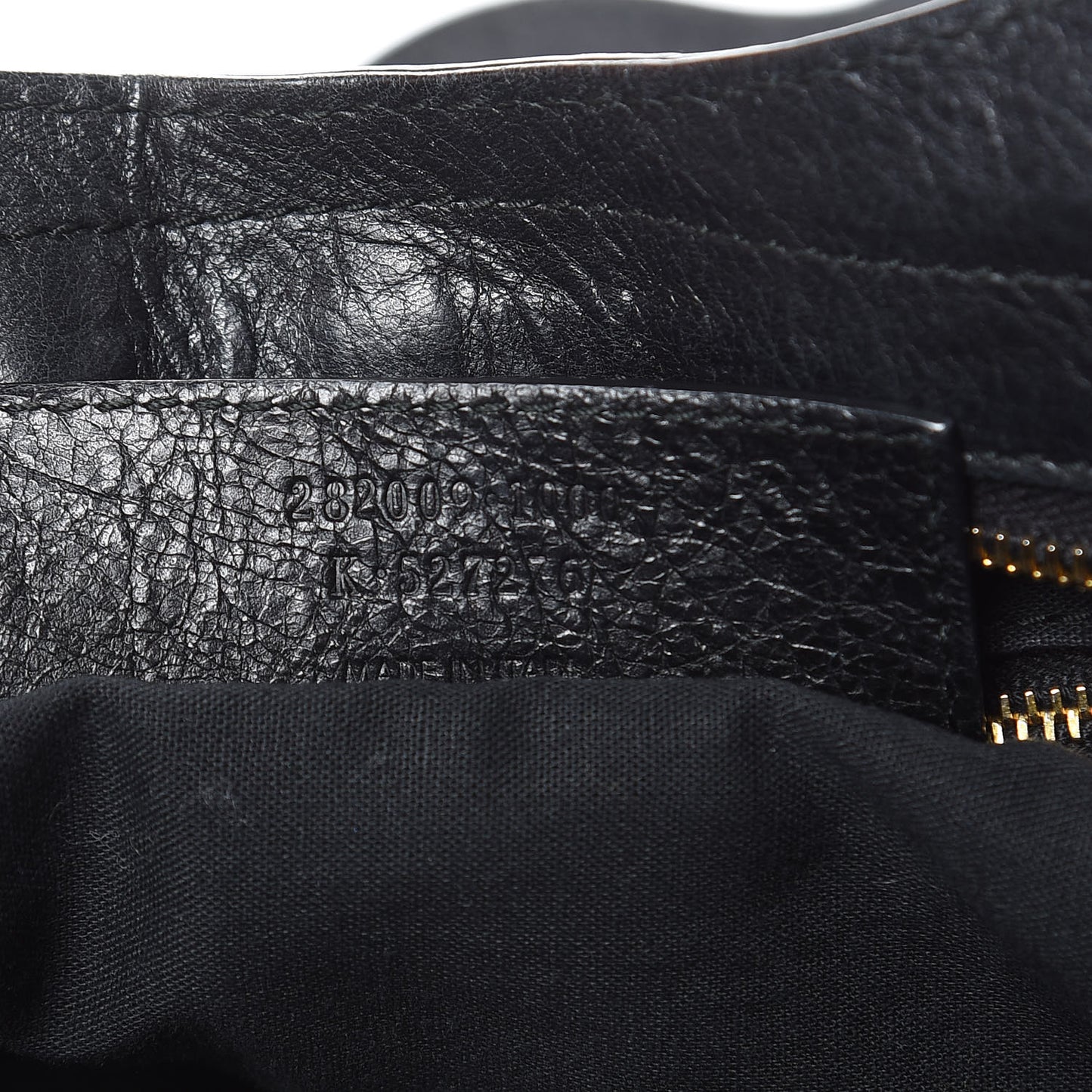 Agneau Giant 12 Gold Hardware Part Time Black