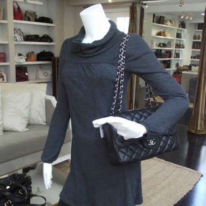 Chanel Caviar Jumbo Single Flap Black 2 of 10