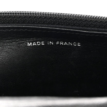 Chanel Patent Quilted Wallet On Chain WOC Black 7 of 16