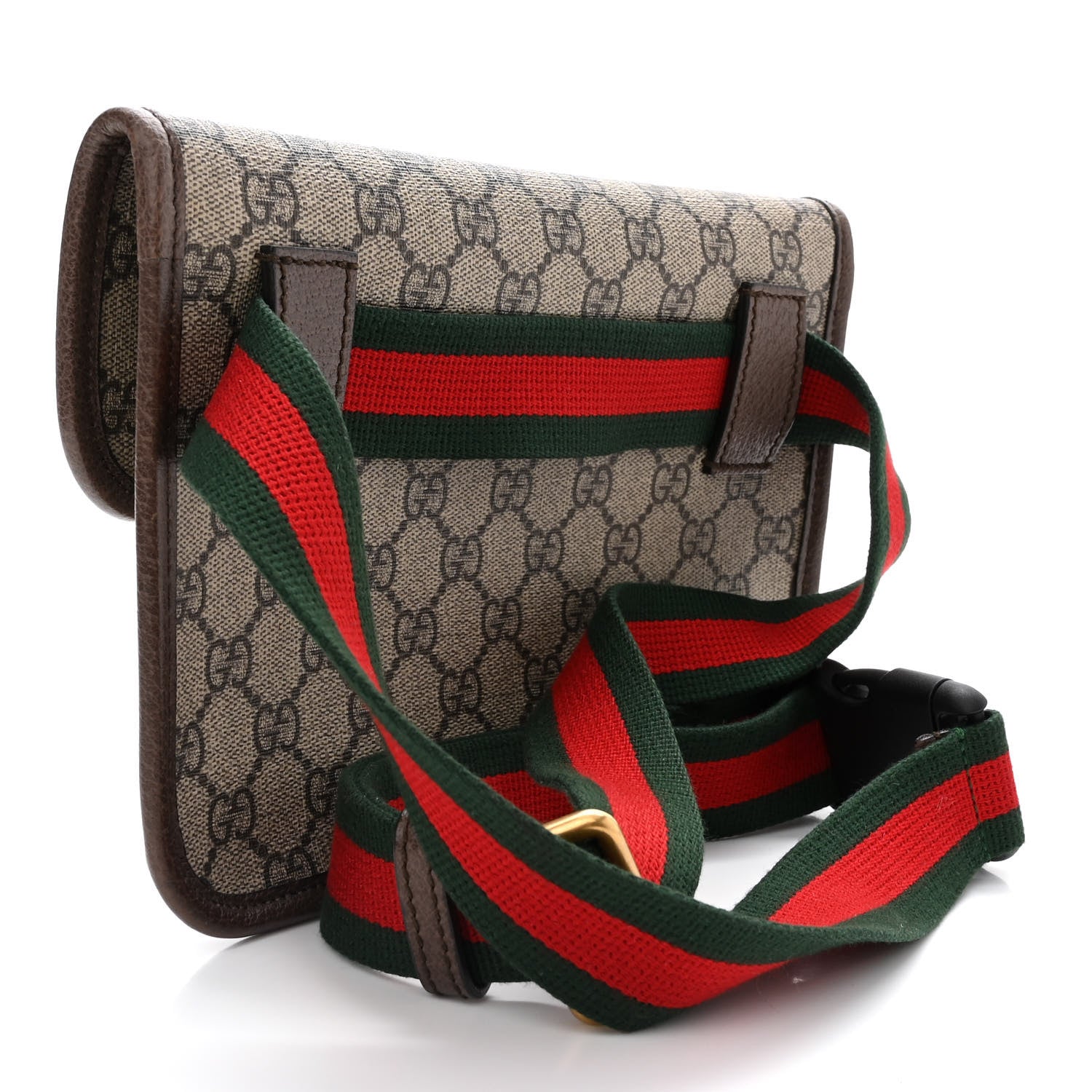 Gucci GG Supreme Monogram Neo Vintage Web Belt Bag Brown 3 of 10