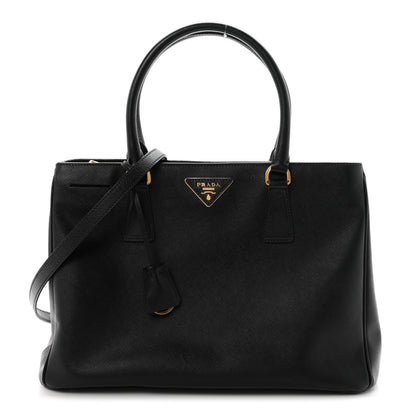 Prada Saffiano Lux Medium Tote Black 1 of 10