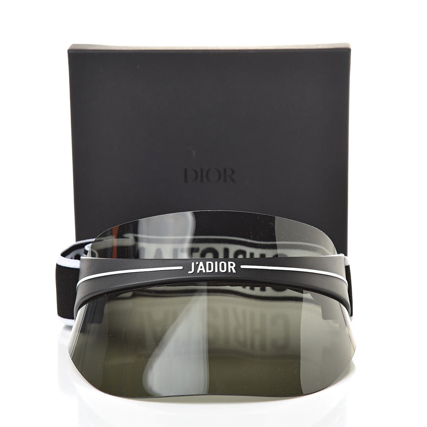 Mirrored DiorClub1 Sun Visor Black