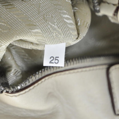 Prada Nappa Fringe Hobo Cera 8 of 10