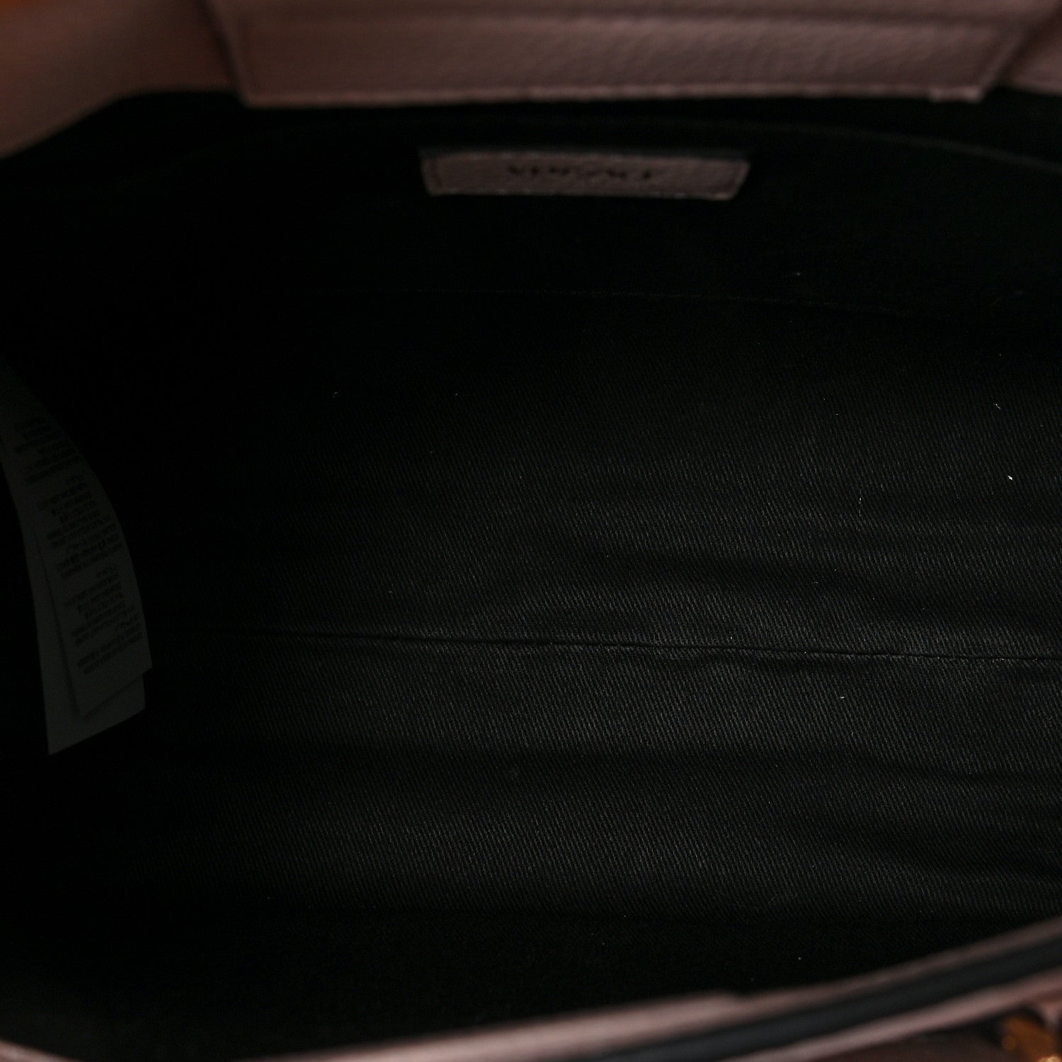 Versace Grainy Calfskin Virtus Top Handle Tote Pink Light Pink 5 of 8
