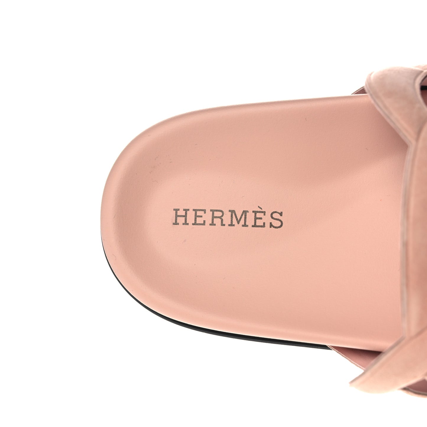 Suede Goatskin Extra Sandals 36.5 Rose Opaline