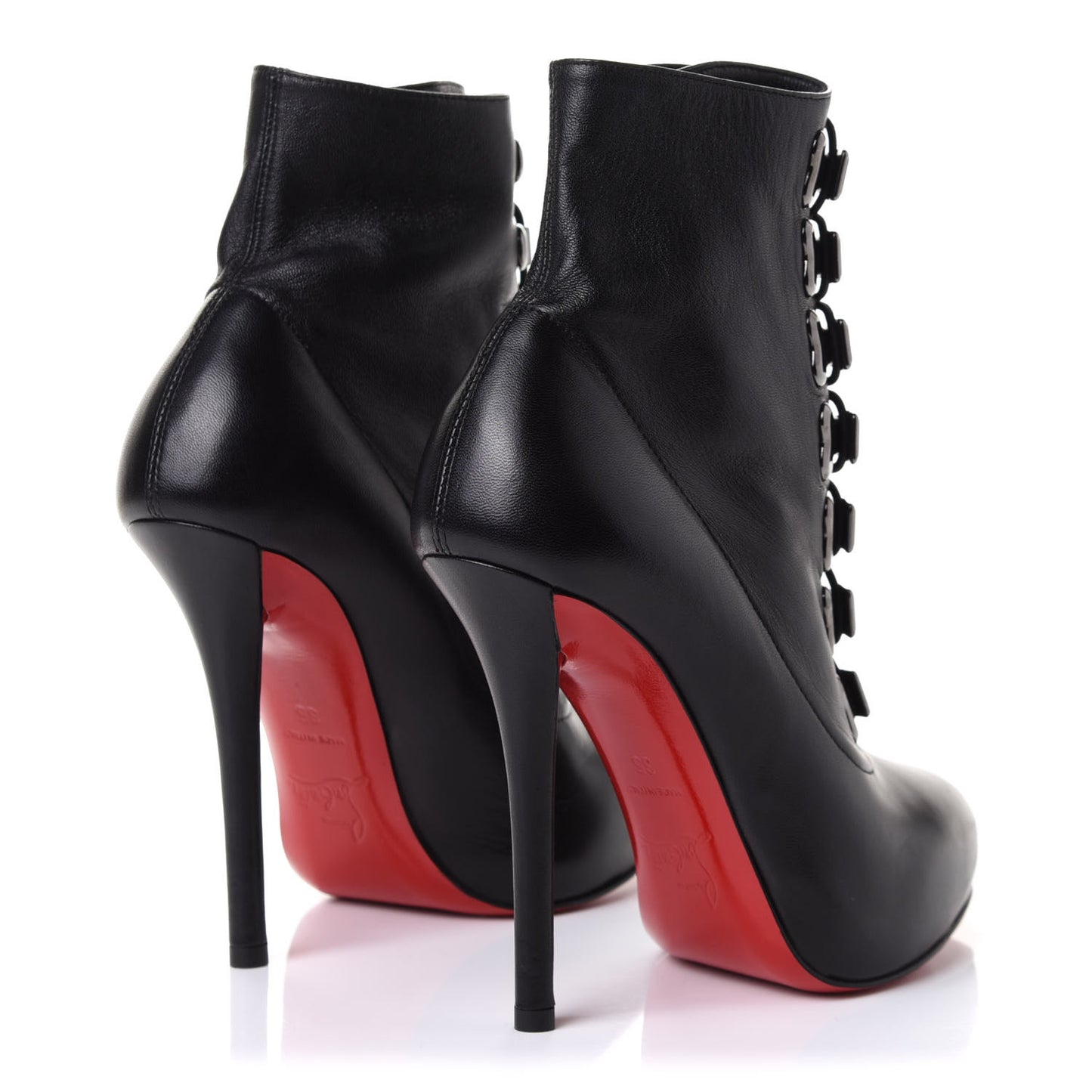 Nappa Troopista 120 Ankle Boots 35 Black